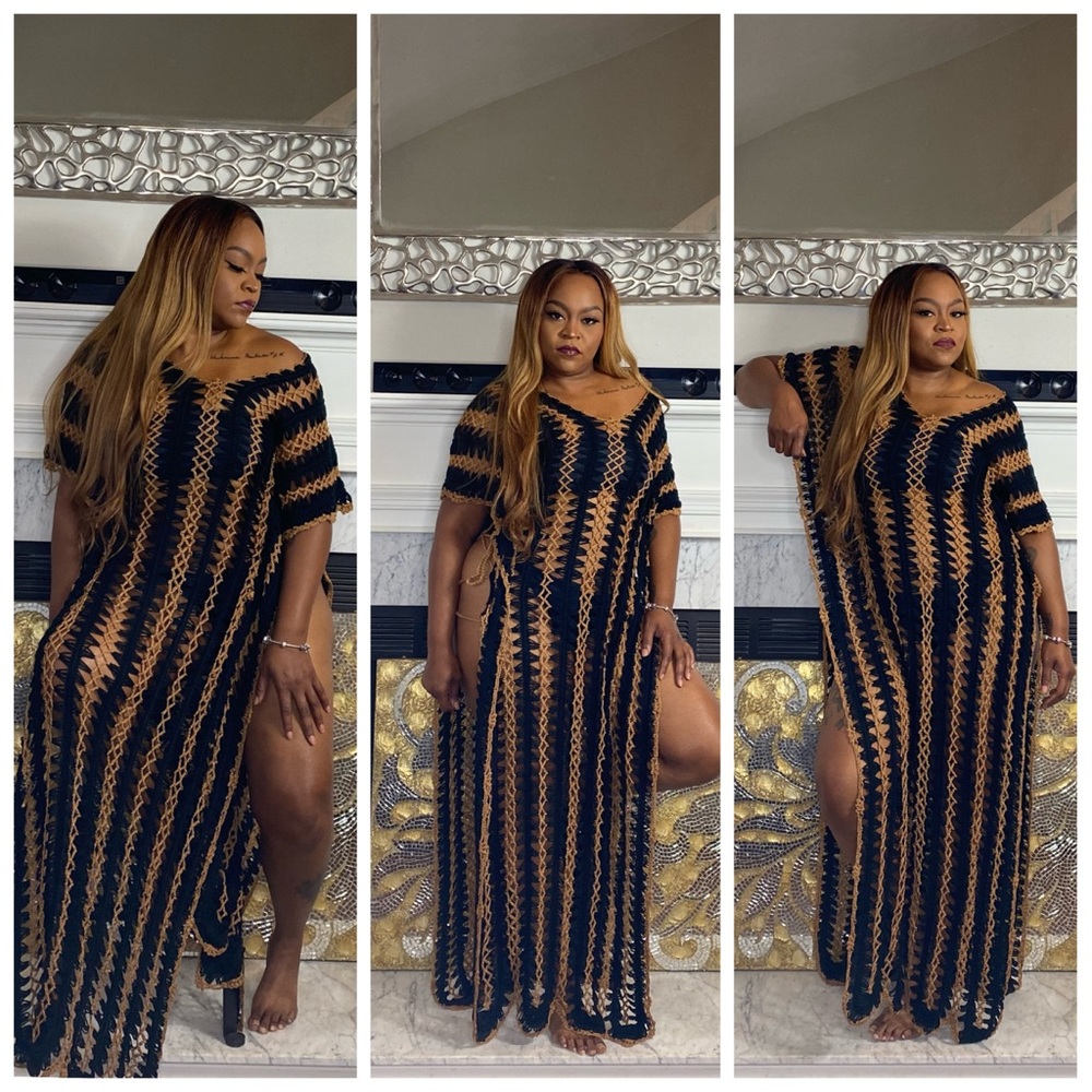 Maxi Knitted CoverUp Dress